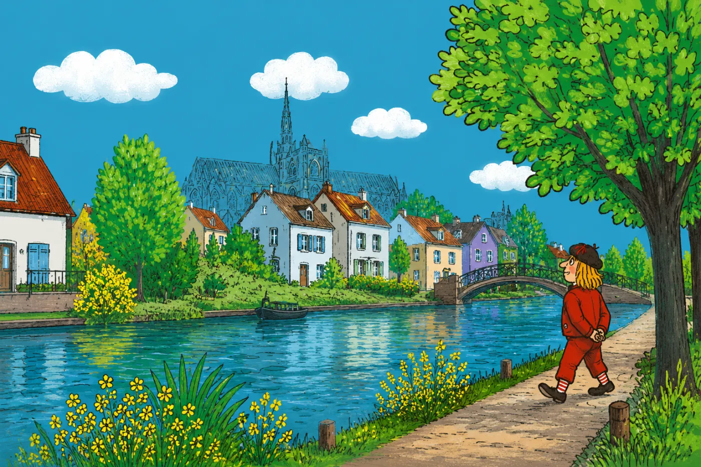 Jules, médiateur environnement et guide nature à Amiens